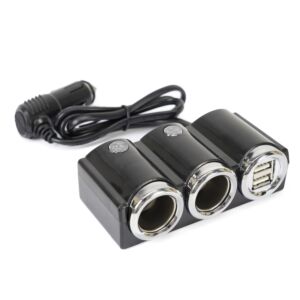 Razdjelnik za auto upaljač PNI Lighter 20 12V/24V 2 izlaza, 2 x USB, LED indikator