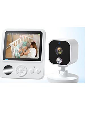 Video Baby Monitor PNI BM280 zaslon 2,8 inča bežični 2,4 Ghz, temperaturni senzor, VOX, noćni vid