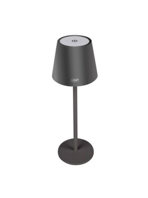 Stolna lampa PNI LTB04 2.5W, sa baterijom, USB punjenje, crna boja